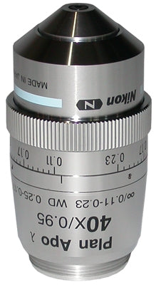Nikon CFI Plan Apo Lambda 40X Objective NA 0.95 | MRD00405 | Spach 