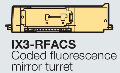 Olympus IX3-RFACS Coded Fluorescence Mirror Turret | Spach Optics