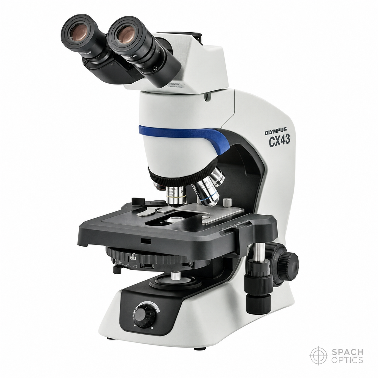Olympus CX43 with Plan 4x, 10x, 40x Objectives and Trinocular Head