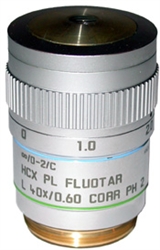 Leica HCX PL Fluotar L 40x PH2 Objective