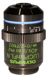 Olympus LUCPLANFL N 40x Phase Contrast Objective