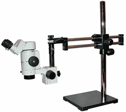 WILD M8 Stereo Microscope on Dual Arm Boom Stand