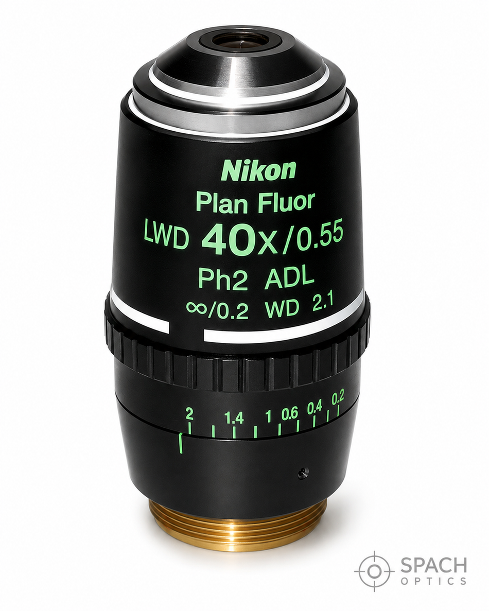 Nikon LWD 40X PH2 ADL Phase Contrast Objective
