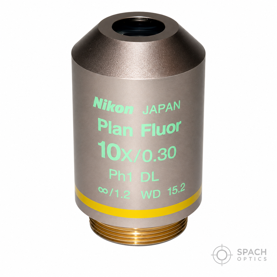 Nikon CFI Plan Fluor DL 10X Phase Contrast Objective