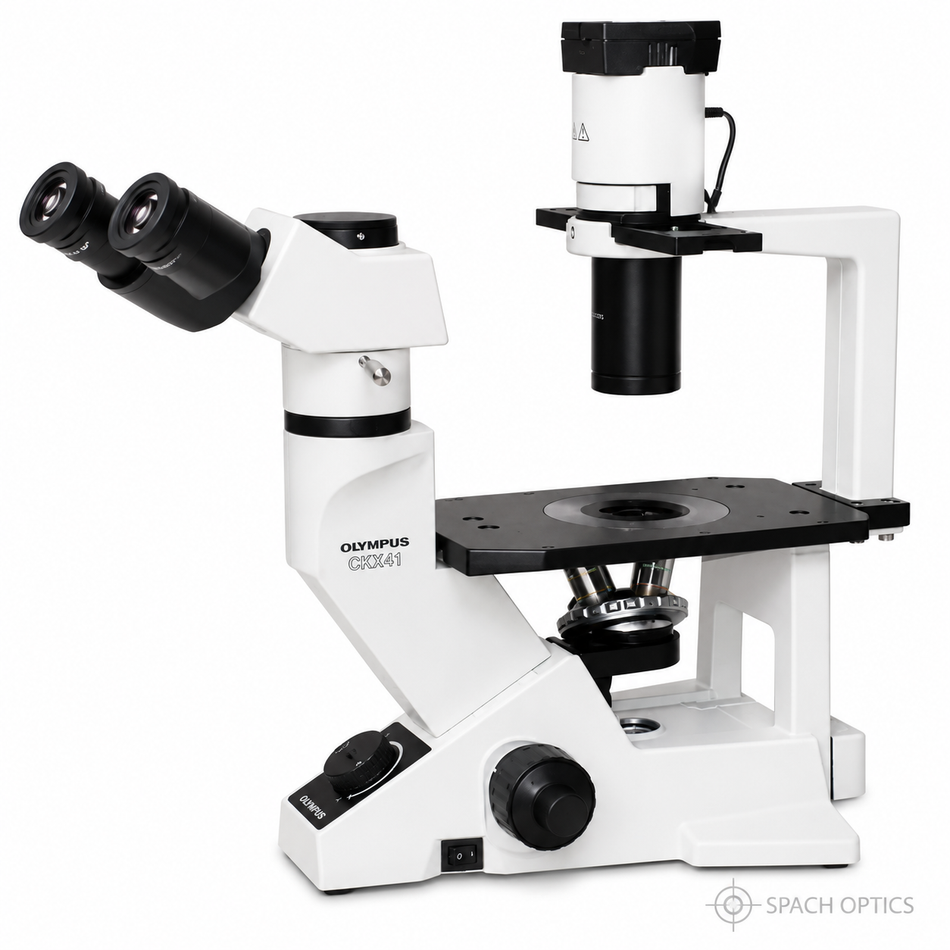 Olympus CKX41 Inverted Phase Contrast Microscope