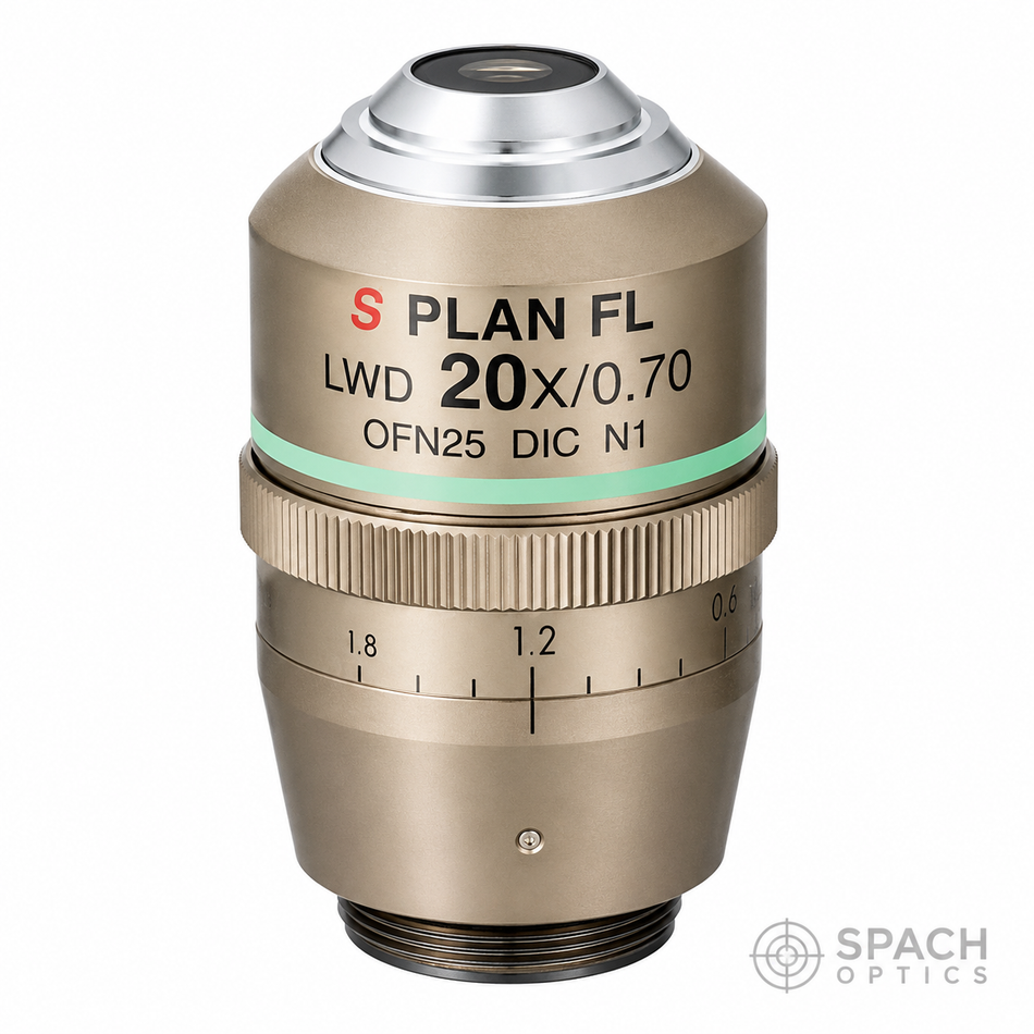 Nikon CFI S Plan FL LWD 20X Microscope Objective