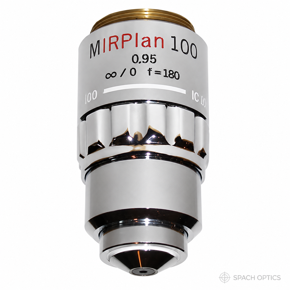 Olympus MIRPLAN 100X Objective for IR Applications - Infinity Corrected