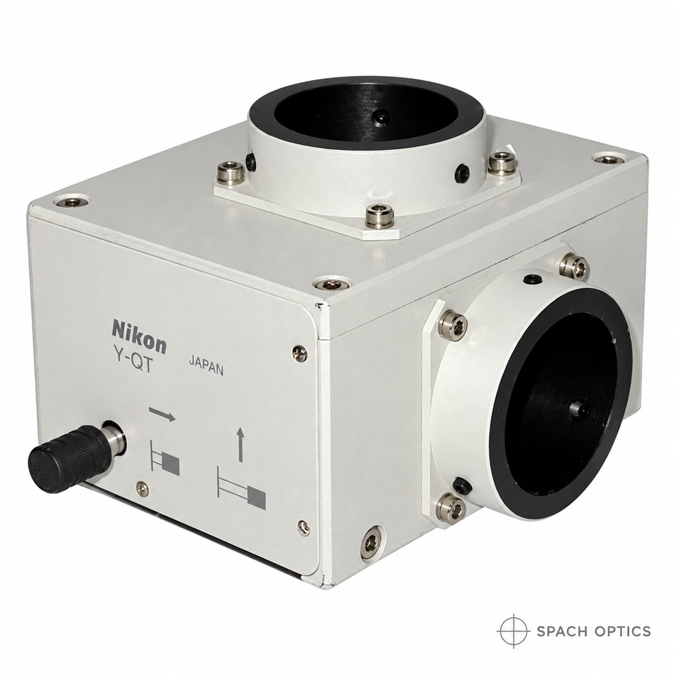 Nikon Y-QT Dual Camera Port for Eclipse Series Microscope