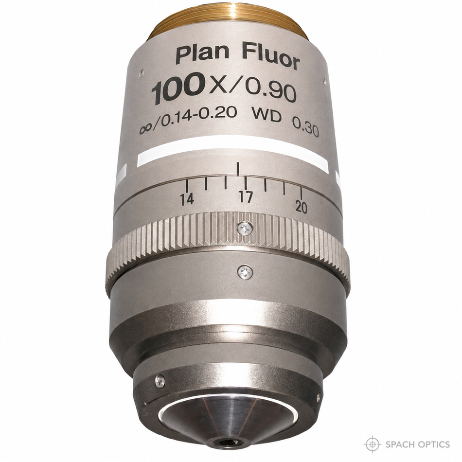 Nikon CFI Plan Fluor 100x Dry Objective - NA 0.90