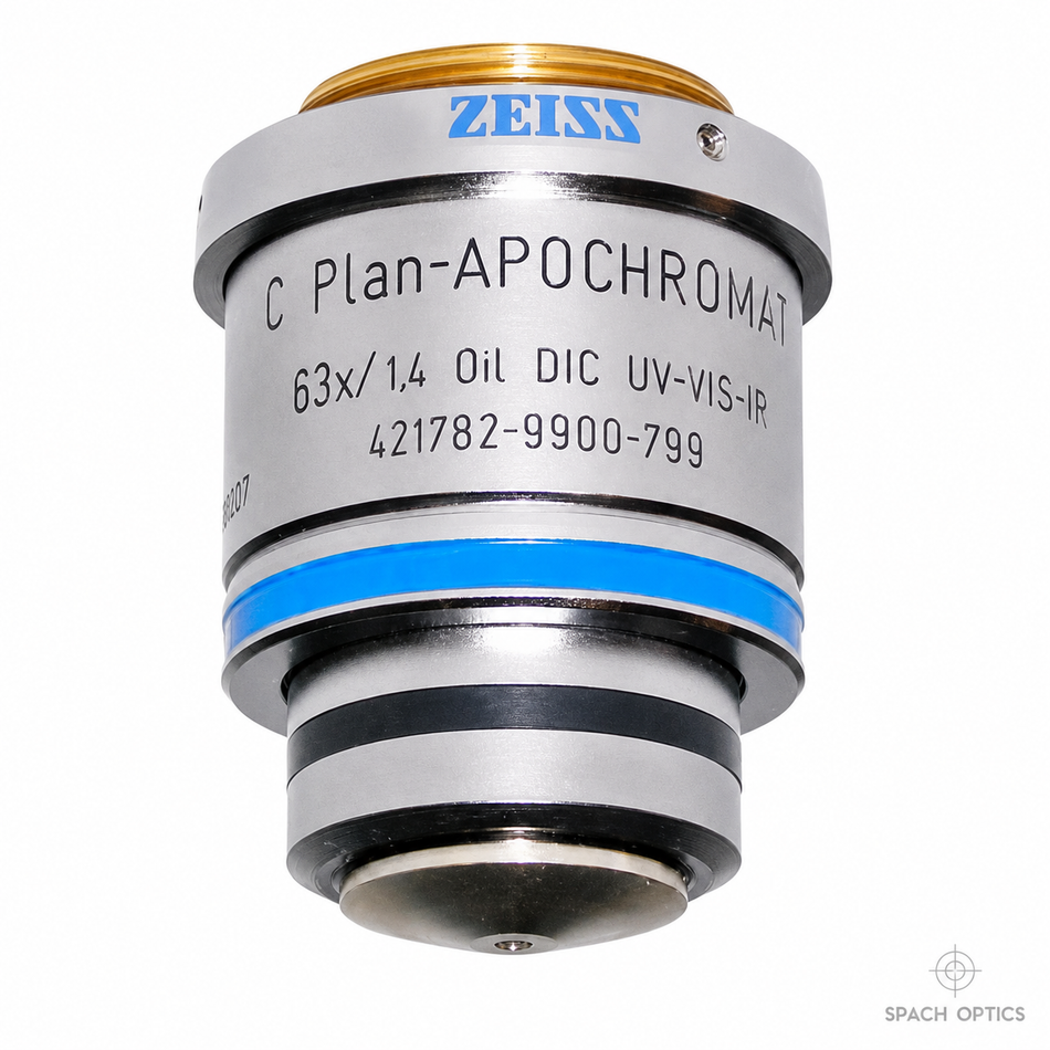 Zeiss Objective Plan-Apochromat 63x / 1.4 Oil DIC M27 (UV) VIS-IR Objective