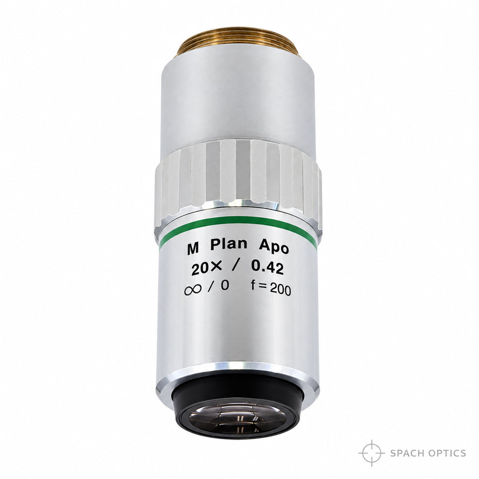 Mitutoyo M Plan Apo 20X Infinity-Corrected Long WD Objective