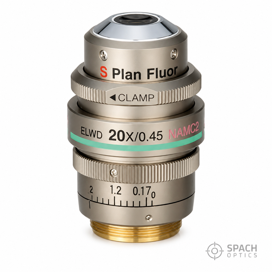 Nikon CFI S Plan Fluor Elwd Namc 20XC Objective