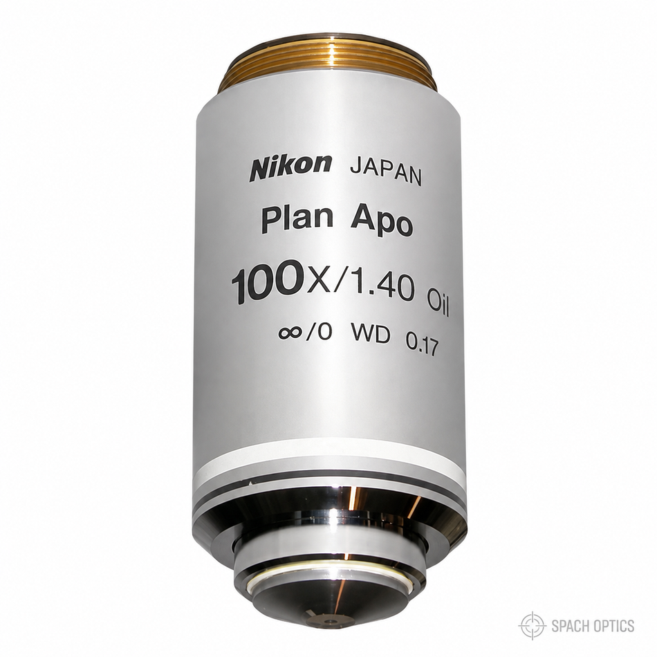 Nikon CFI Plan Apo 100x NCG Objective - (No Cover Glass)