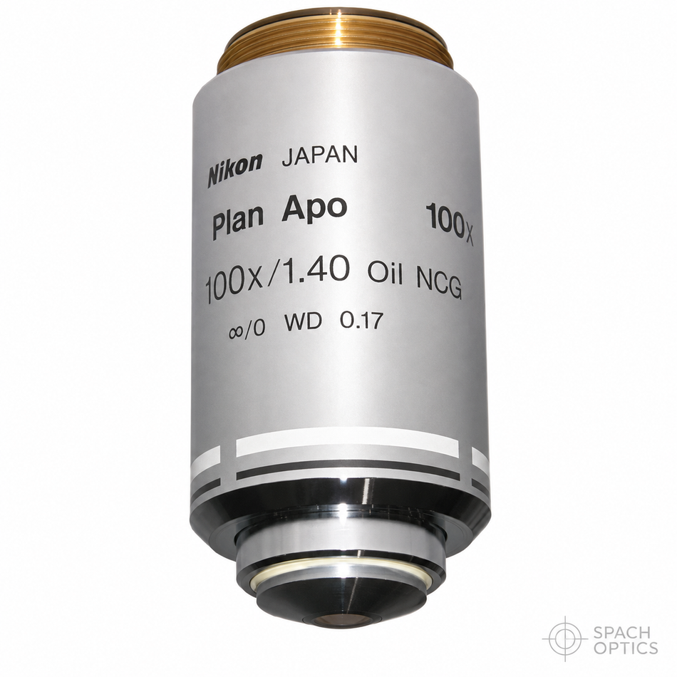 Nikon CFI Plan Apo 100x NCG Objective - (No Cover Glass)