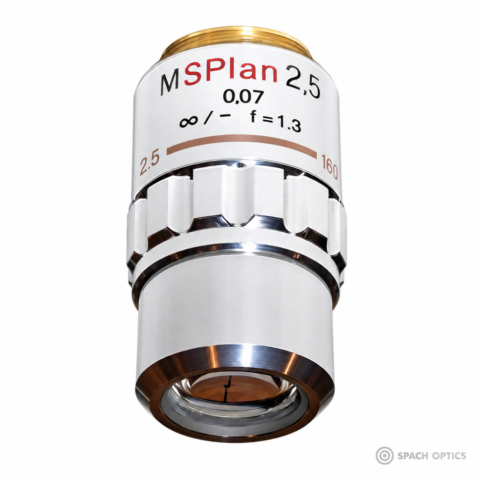 Olympus MS PLAN 2.5x Reflected Light Objective