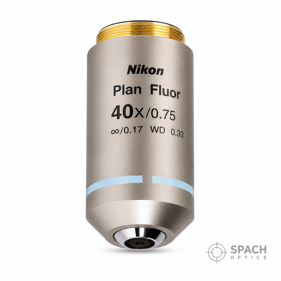 Nikon CFI Plan Fluor 40x Microscope Objective - Infinity Corrected