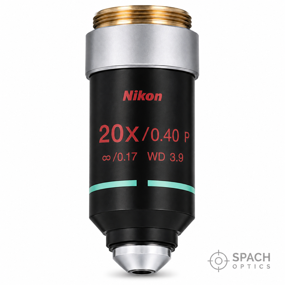 Nikon CFI P Achro 20X Strain Free Polarized Light Objective MRP50202