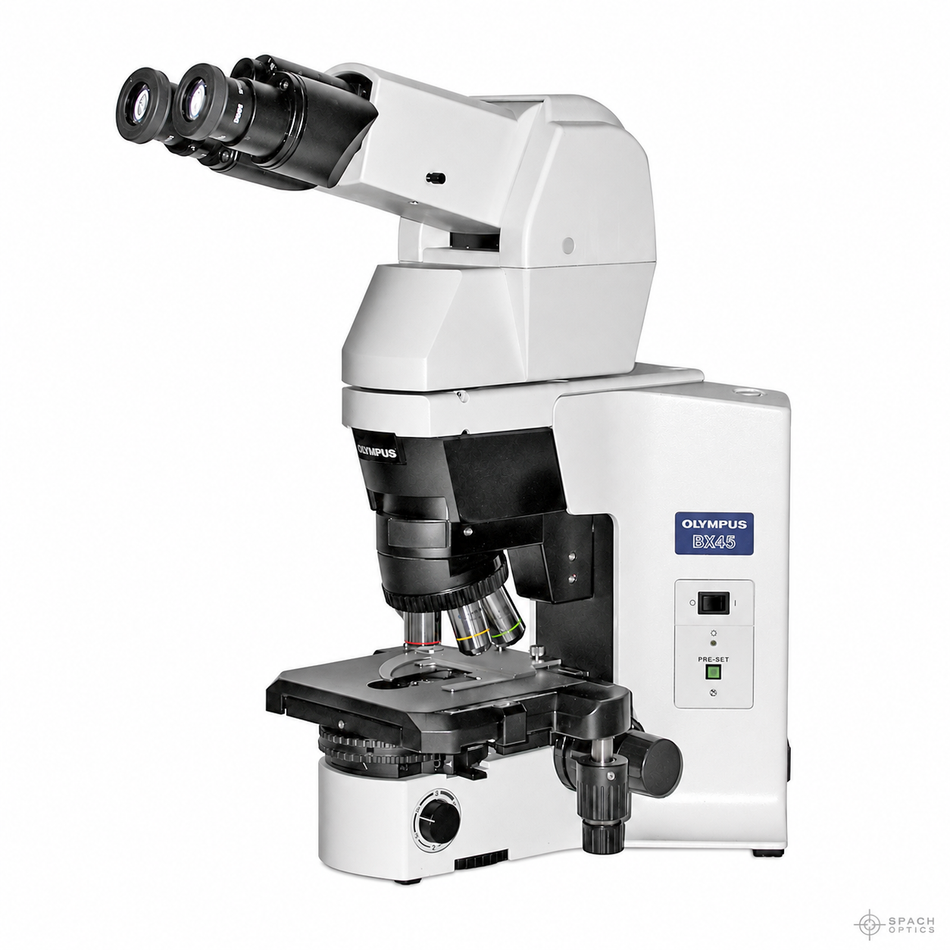 Olympus BX45 Microscope with Tilting & Telescoping Head