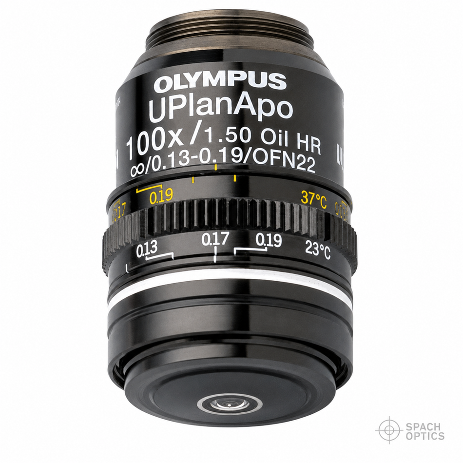 Olympus UPLAPO 100x HR TIRF Plan Apochromat Oil Immersion Objective (NA 1.50, Infinity)