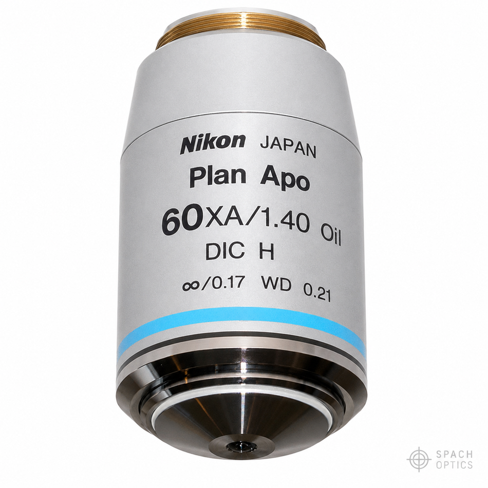 Nikon Plan Apo 60x Oil Immersion Objective - WD 0.13mm