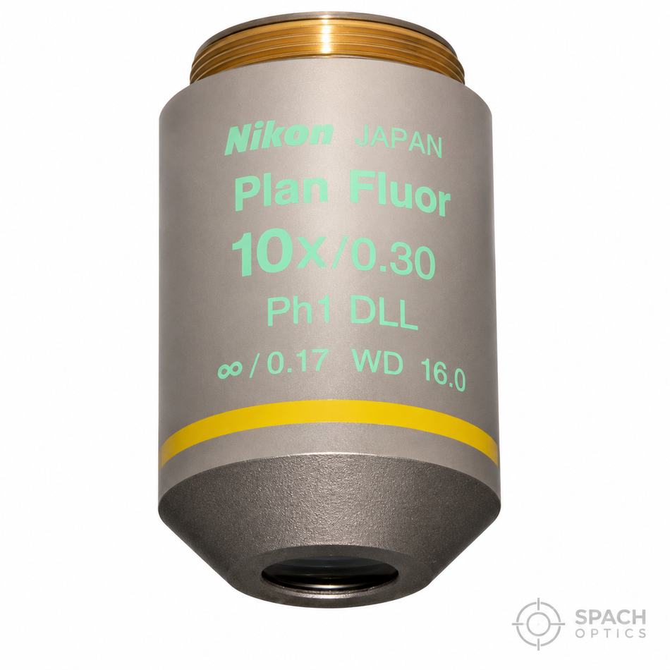 Nikon CFI Plan Fluor DLL 10X Phase Contrast Objective