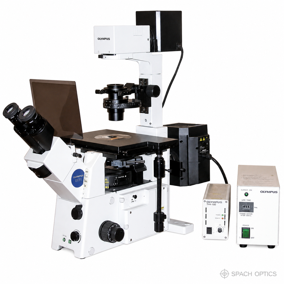 Olympus IX71 Inverted Fluorescence & Phase Contrast Tissue Culture Microscope