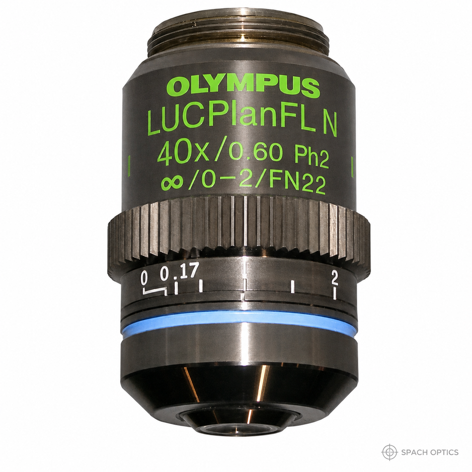 Olympus LUCPLANFL N 40x Ph2 Phase Contrast Objective