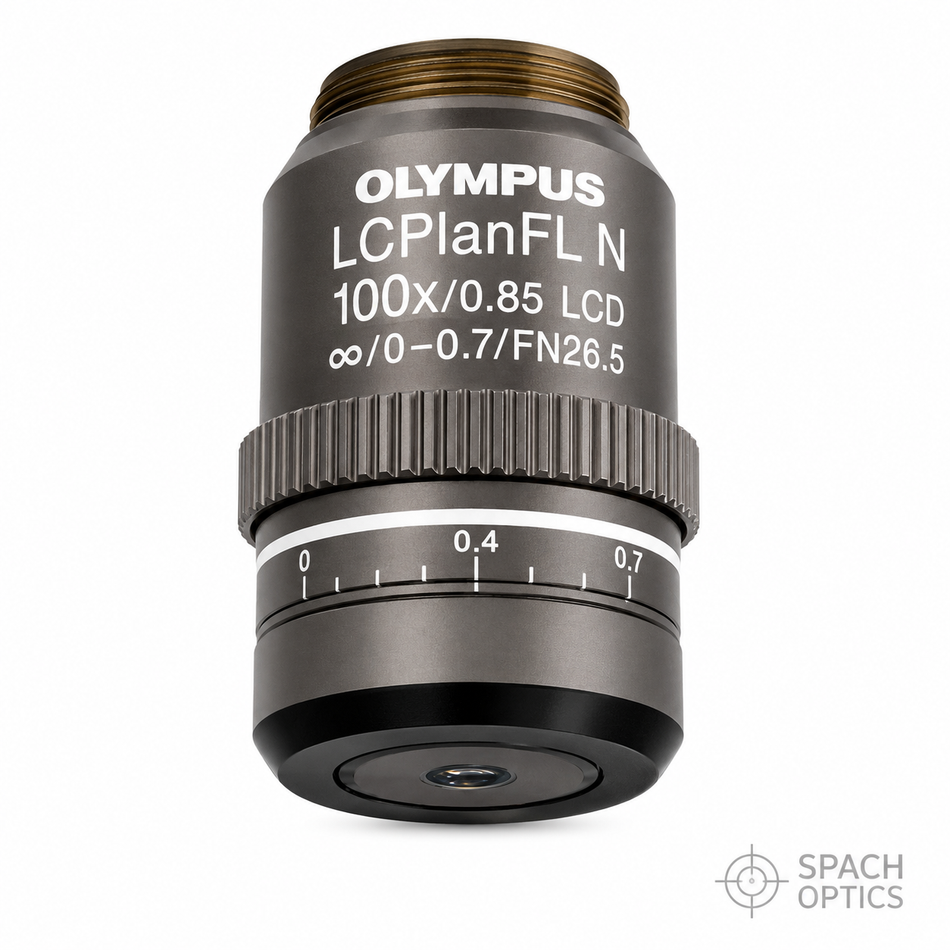 Olympus LCPLFLN100XLCD 100X Objective – LCD Long Working Distance