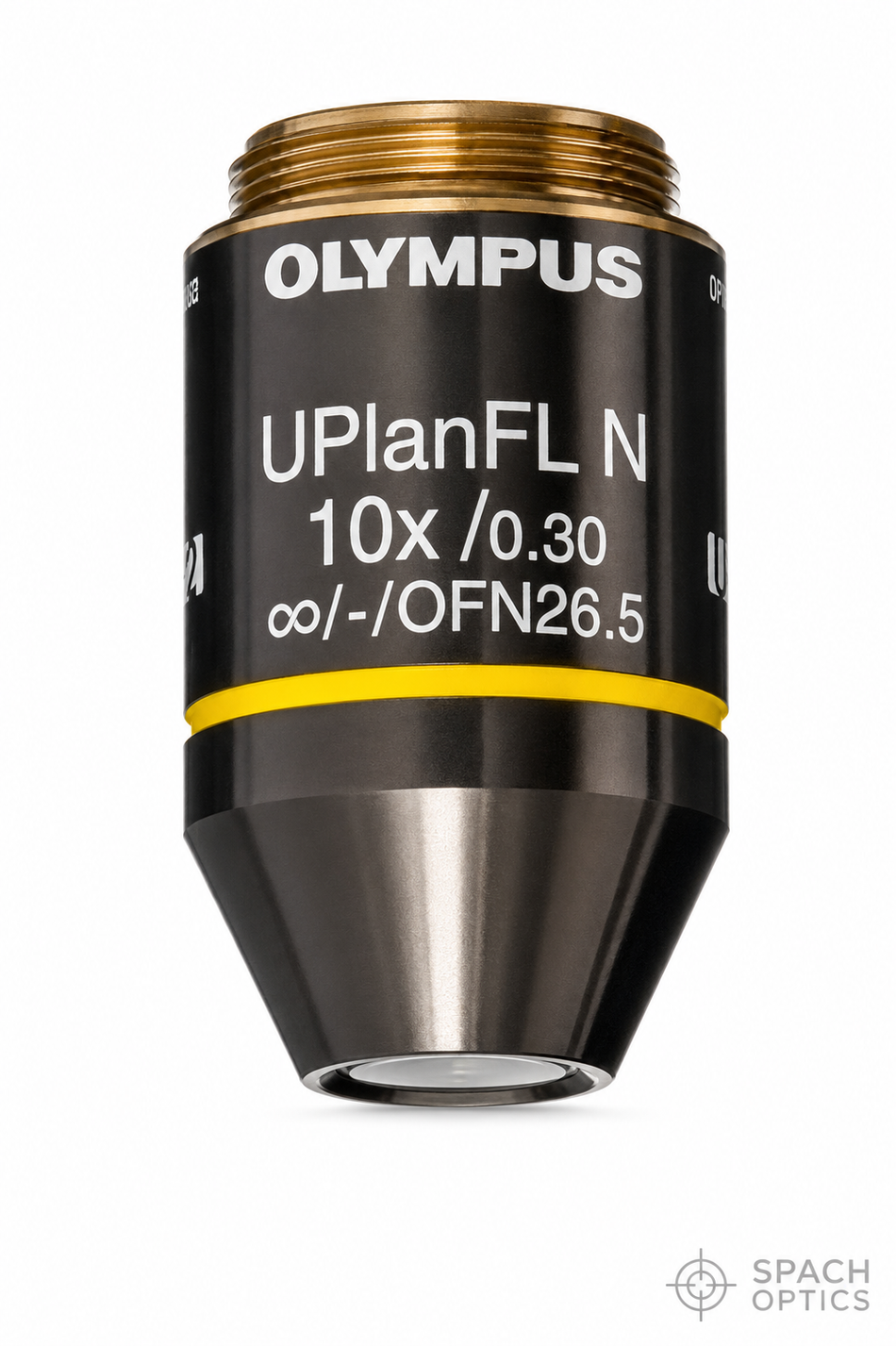 Olympus UPlanFL N 10X Objective | 0.30 NA Dry, Infinity Corrected