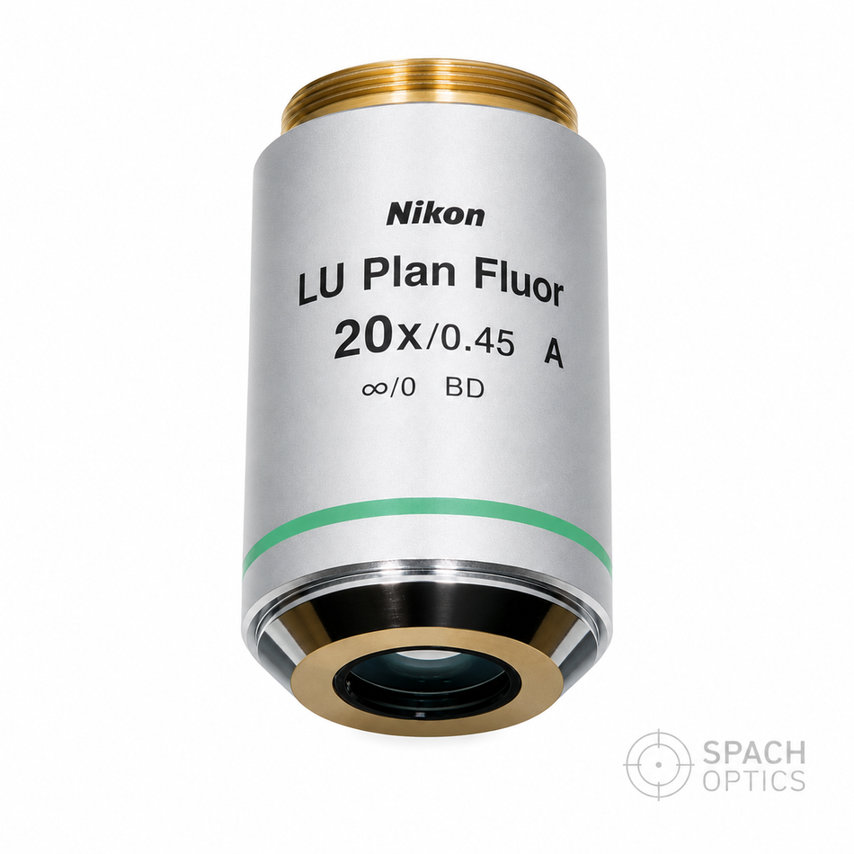 Nikon LU Plan Fluor 20X Brightfield Darkfield EPI Objective