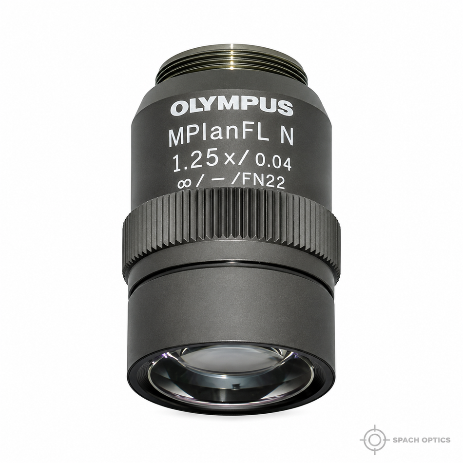 Olympus MPLFLN 1.25X Objective – 0.04 NA Plan Fluorite EPI Brightfield