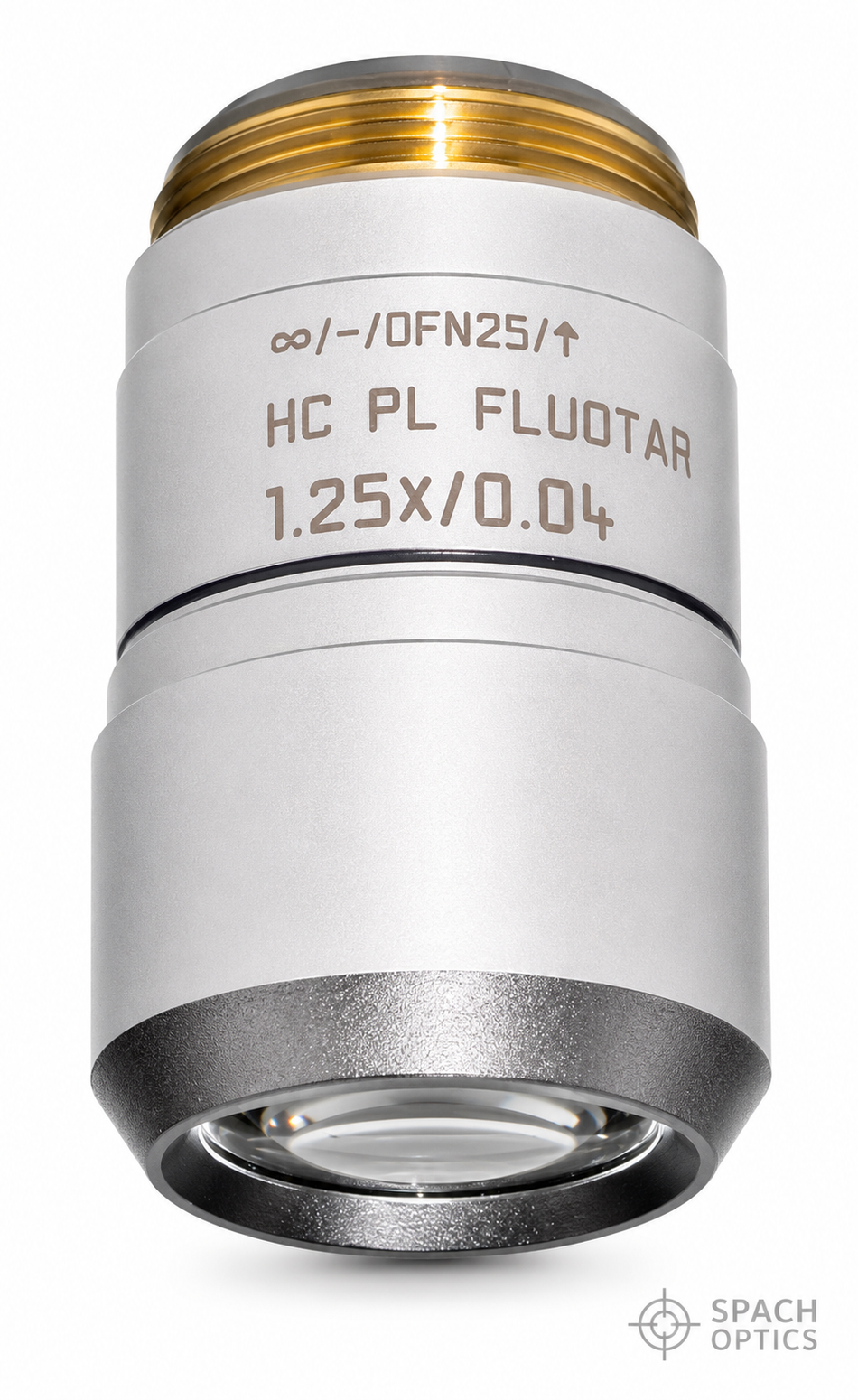 Leica HC PL Fluotar 1.25x Microscope Objective - Low Power, Wide Field