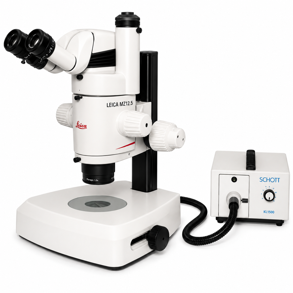 Leica MZ12.5 Ergo Stereo Microscope