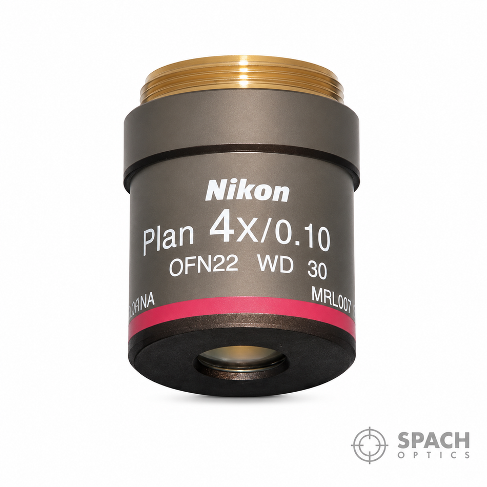 Nikon CFI Plan 4x Objective