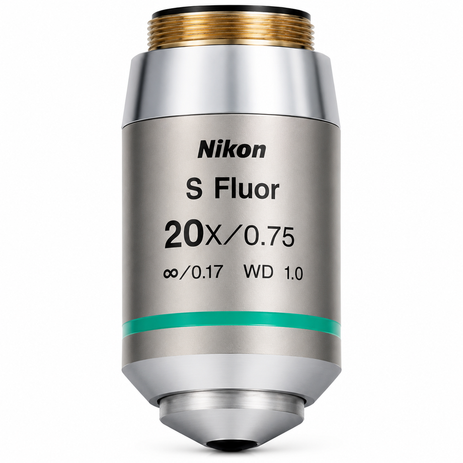 Nikon CFI Super Fluor 20x Objective (NA 0.75, Infinity)
