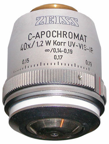 Zeiss C-Apochromat 40X UV-VIS-IR Water Immersion Objective