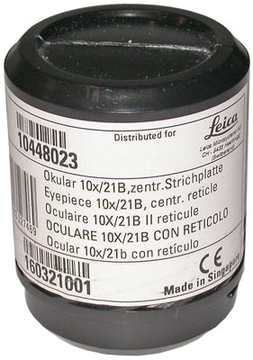 Leica 10448023 10X Eyepiece with Crosshair Reticle