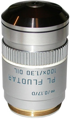 leica pl fluotar 100x objective lens
