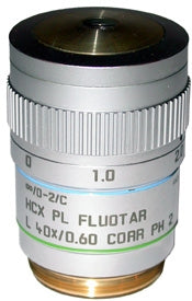 Leica HCX PL Fluotar L 40x PH2 Objective