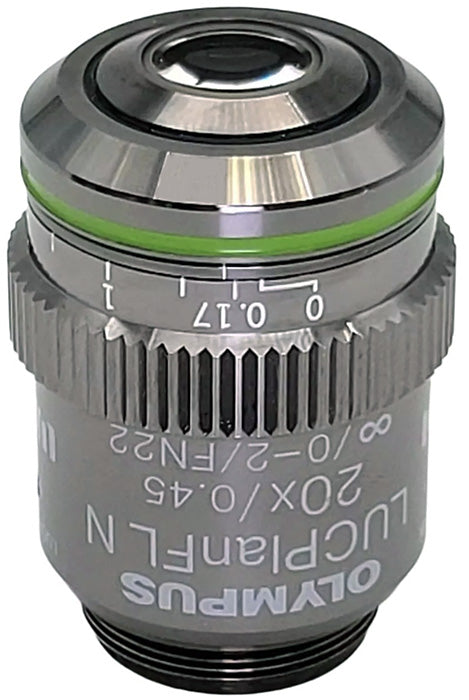 Olympus LUCPLFLN 20x long working distance plan semi-apochromatic