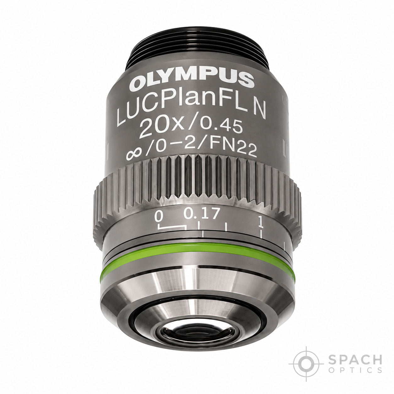 Olympus LUCPLFLN 20X Objective – LWD with Correction Collar (NA