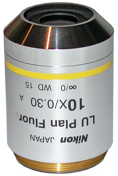 Nikon LU Plan Fluor 10x Brightfield Darkfield Objective