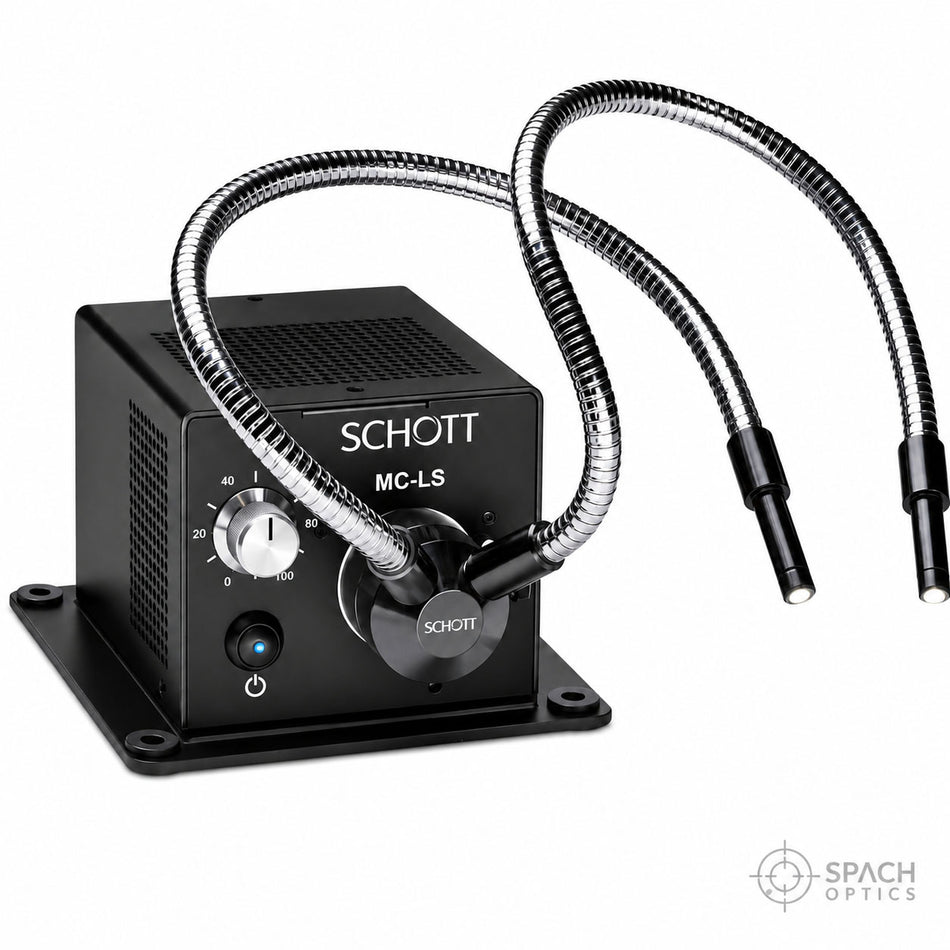 SCHOTT MC-LS LED Illuminator and Fiber Optic Dual Gooseneck