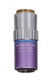 Mitutoyo 50x M Plan APO NUV Objective 378-818-8