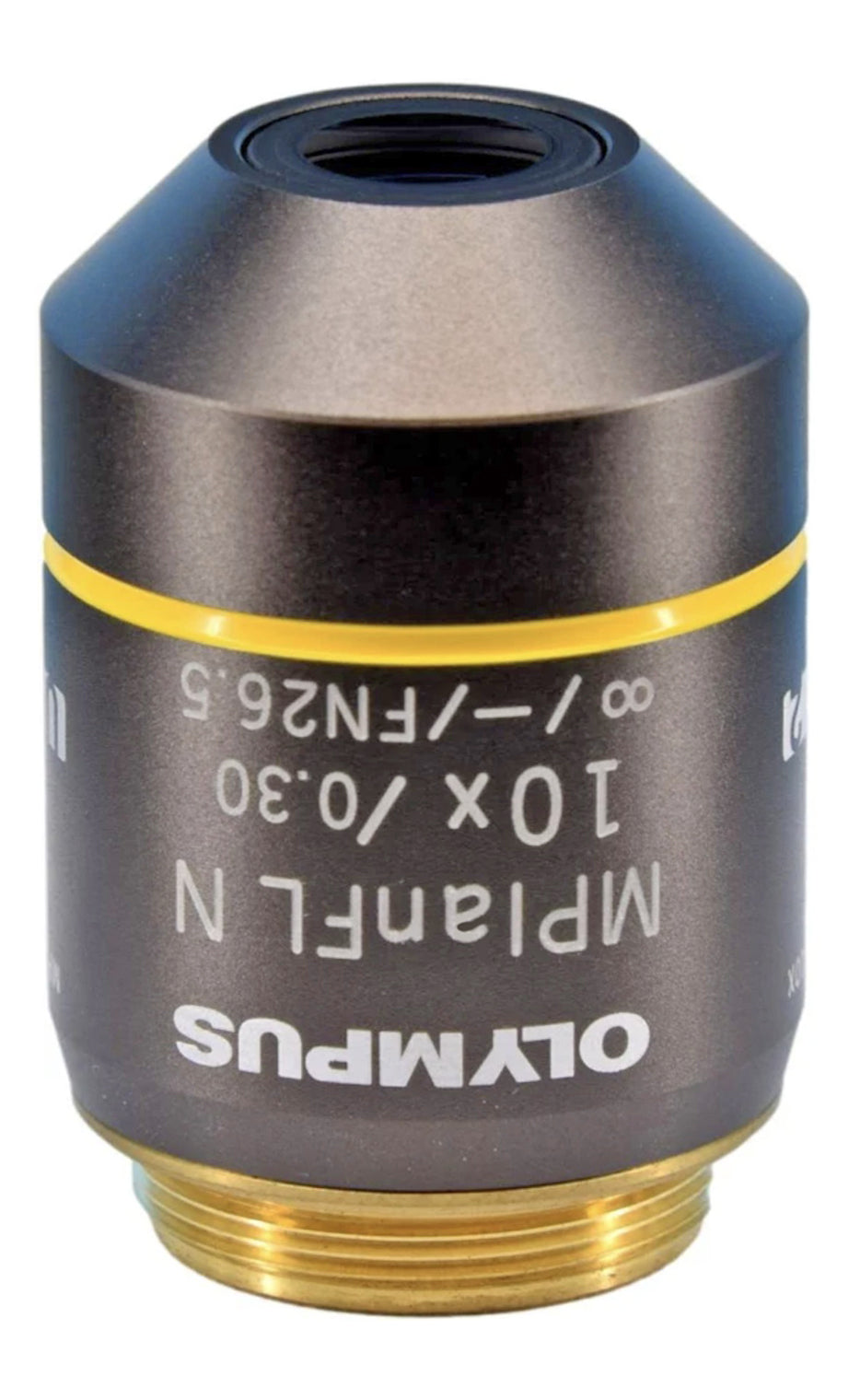 Olympus MPlanFL N 10X Epi Objective | 0.30 NA, Infinity Corrected