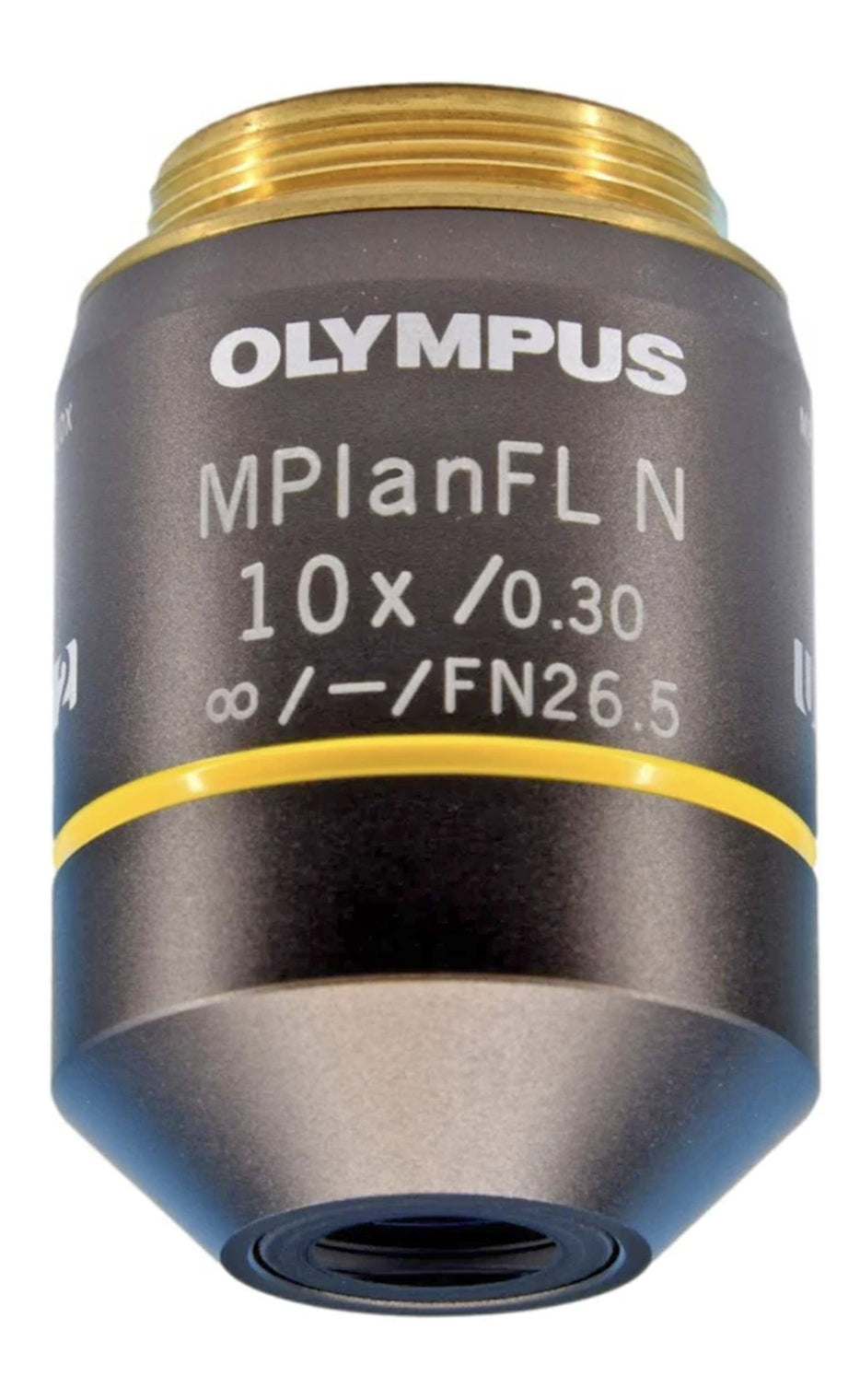Olympus MPlanFL N 10X Epi Objective | 0.30 NA, Infinity Corrected