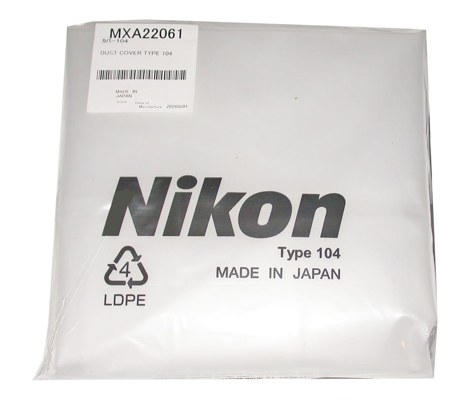 Nikon Type 104 Microscope Dust Cover