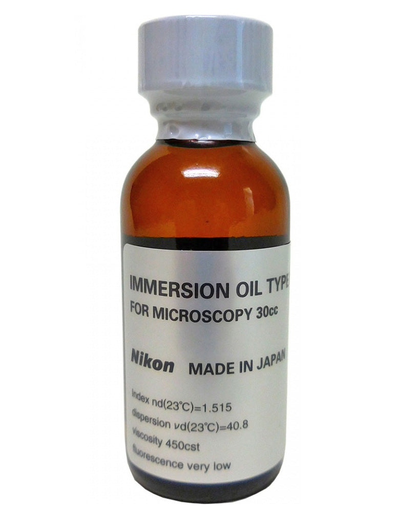 Nikon Type F Immersion Oil 30cc PFS - MXA22168