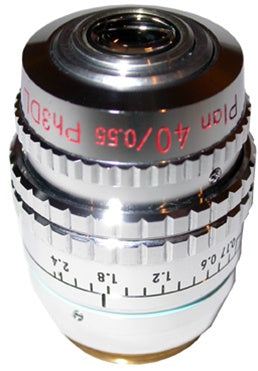 NIKON PLAN 40X ELWD PHASE CONTRAST OBJECTIVE