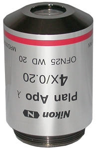Nikon CFI Plan Apo Lambda 4x Objective
